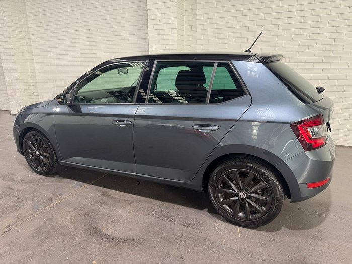 2021 SKODA Fabia 81TSI Run-Out Edition NJ MY21 Quartz Grey