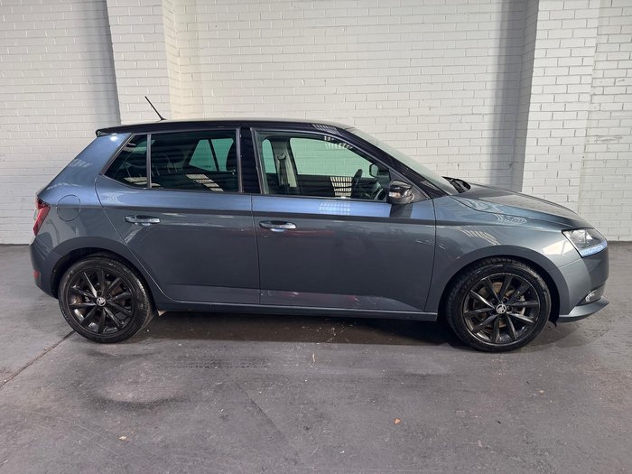 2021 SKODA Fabia 81TSI Run-Out Edition NJ MY21 Quartz Grey