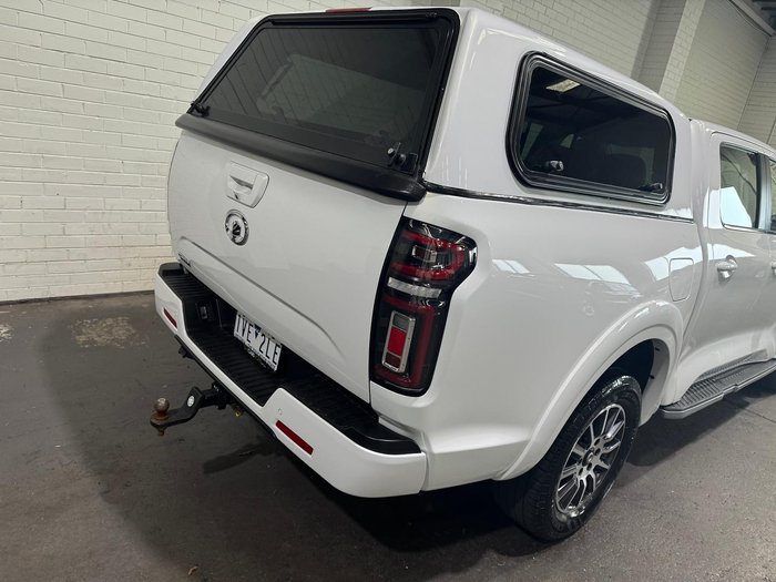 2021 GWM Ute Cannon NPW 4X4 Pearl White
