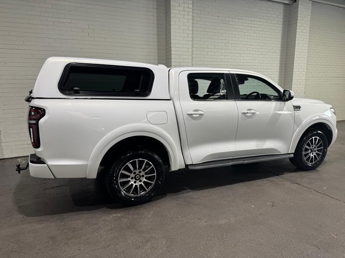2021 GWM Ute Cannon NPW 4X4 Pearl White