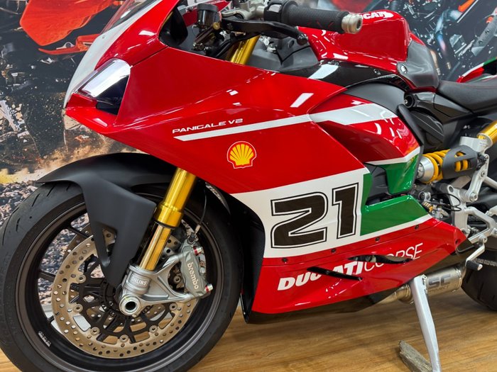 2023 DUCATI PANIGALE V2 BAYLISS 20TH ANNIV RED