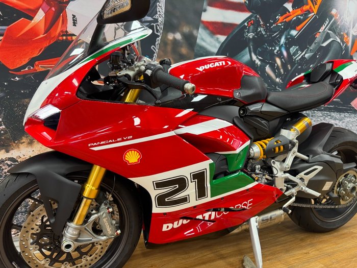 2023 DUCATI PANIGALE V2 BAYLISS 20TH ANNIV RED