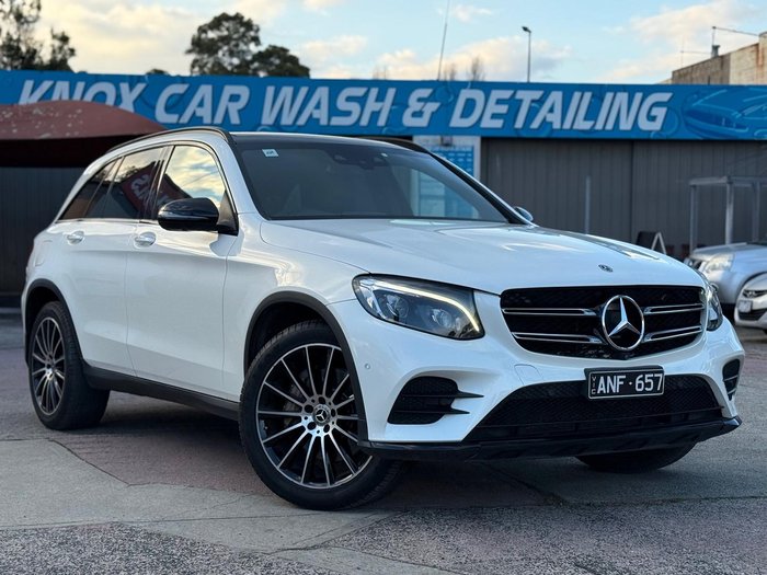 2017 Mercedes-Benz GLC-Class GLC250 d X253 Four Wheel Drive Designo - Diamond White Bright