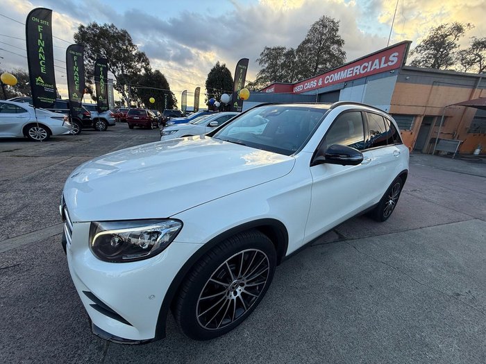 2017 Mercedes-Benz GLC-Class GLC250 d X253 Four Wheel Drive Designo - Diamond White Bright