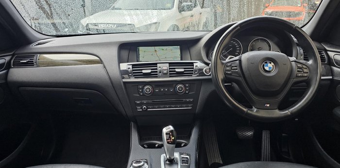 2014 BMW X3 xDrive30d F25 MY14 4X4 Constant Black