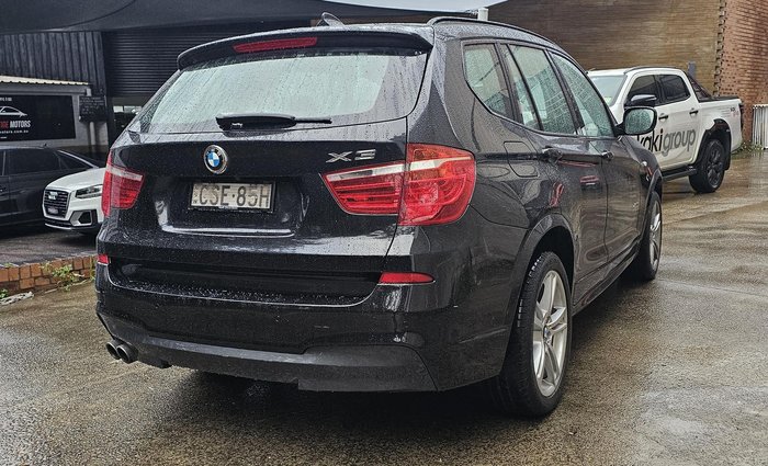 2014 BMW X3 xDrive30d F25 MY14 4X4 Constant Black