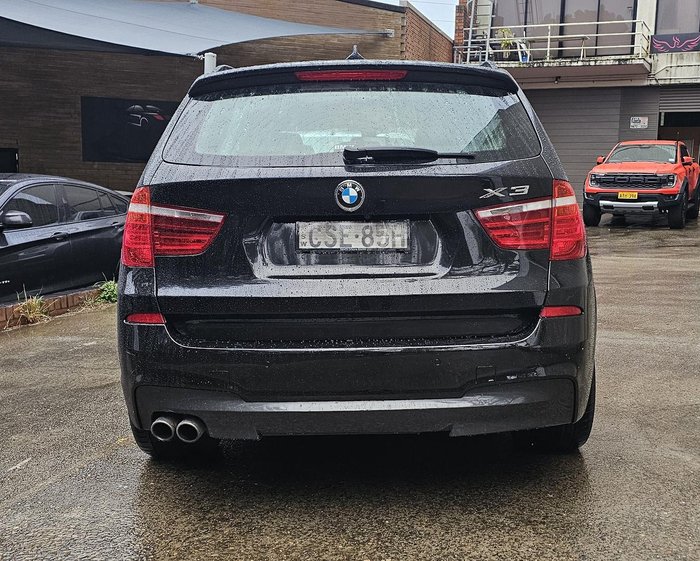 2014 BMW X3 xDrive30d F25 MY14 4X4 Constant Black