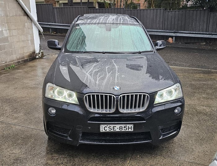 2014 BMW X3 xDrive30d F25 MY14 4X4 Constant Black