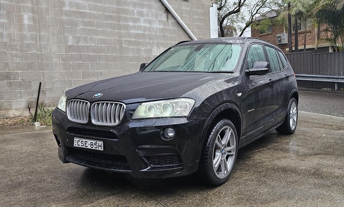 2014 BMW X3 xDrive30d F25 MY14 4X4 Constant Black
