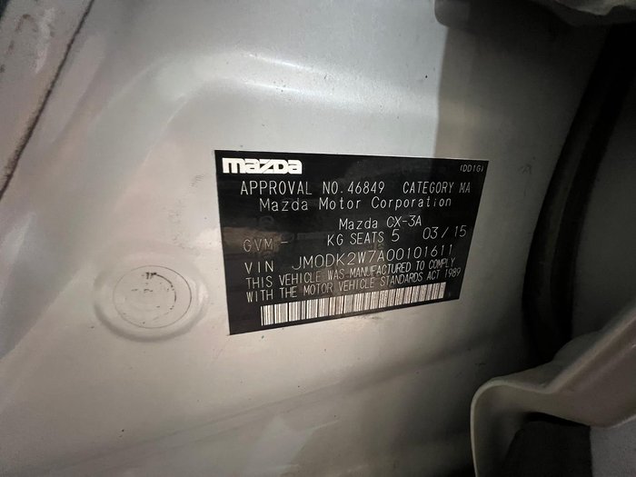2015 Mazda CX-3 Maxx DK Ceramic