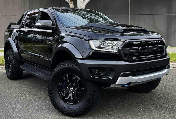 2019 Ford Ranger Raptor PX MkIII MY19 4X4 Dual Range Shadow Black