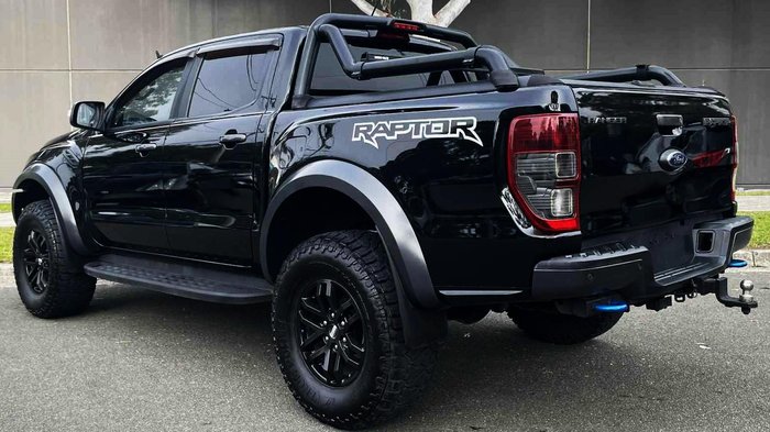 2019 Ford Ranger Raptor PX MkIII MY19 4X4 Dual Range Shadow Black