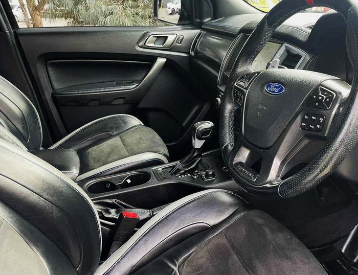 2019 Ford Ranger Raptor PX MkIII MY19 4X4 Dual Range Shadow Black