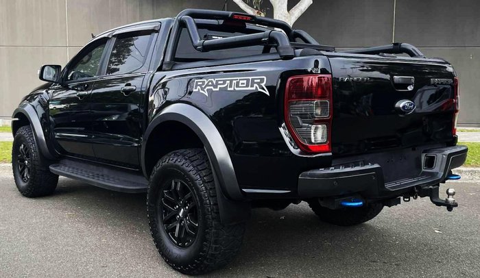 2019 Ford Ranger Raptor PX MkIII MY19 4X4 Dual Range Shadow Black