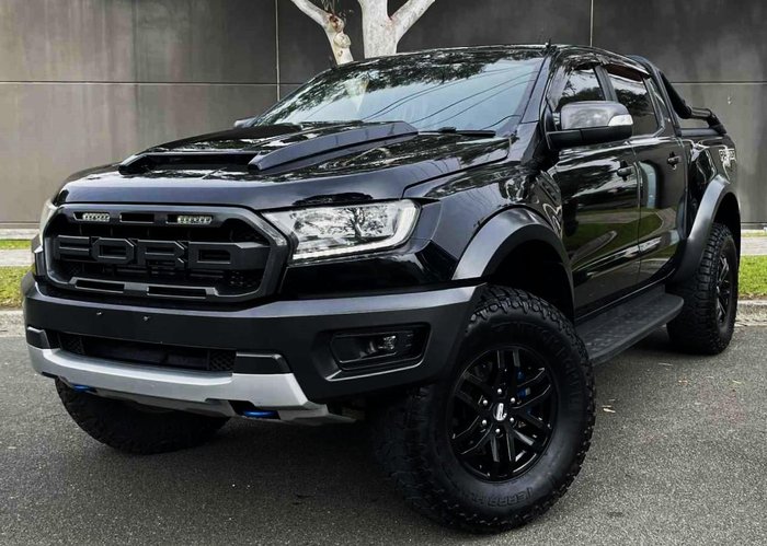 2019 Ford Ranger Raptor PX MkIII MY19 4X4 Dual Range Shadow Black