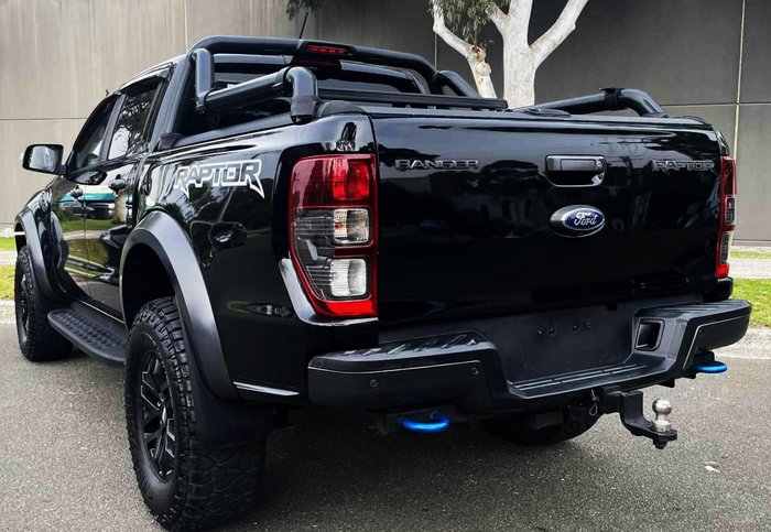 2019 Ford Ranger Raptor PX MkIII MY19 4X4 Dual Range Shadow Black