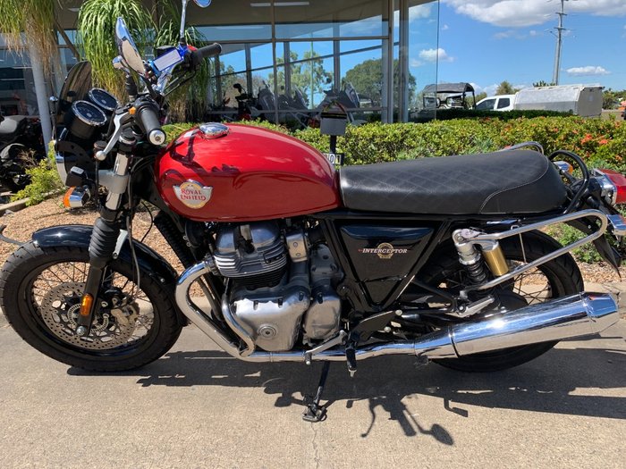 2022 Royal Enfield INTERCEPTOR 650 E5 CLASSIC CANYON RED