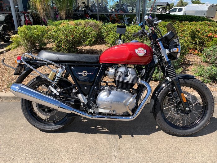 2022 Royal Enfield INTERCEPTOR 650 E5 CLASSIC CANYON RED