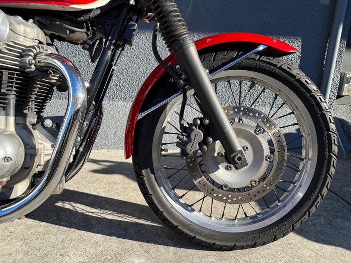2009 Kawasaki W400 W Series Red