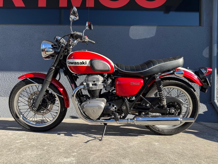 2009 Kawasaki W400 W Series Red