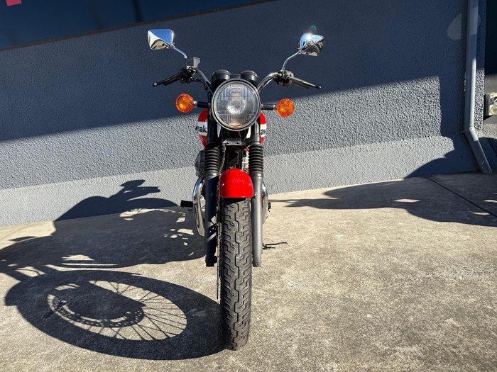 2009 Kawasaki W400 W Series Red