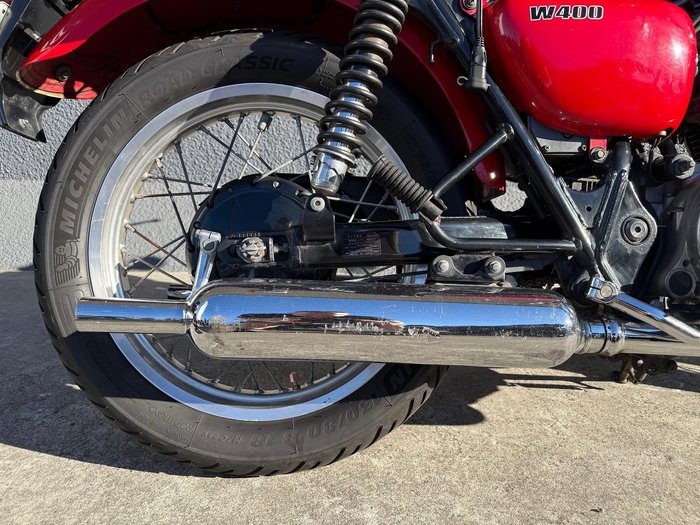 2009 Kawasaki W400 W Series Red