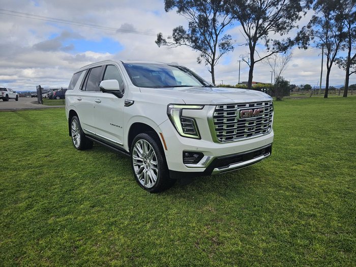 2025 GMC Yukon Denali T1 MY25 4X4 Dual Range White Frost Tricoat
