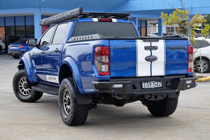 2019 Ford Ranger Raptor PX MkIII MY19 4X4 Dual Range Lightning Blue