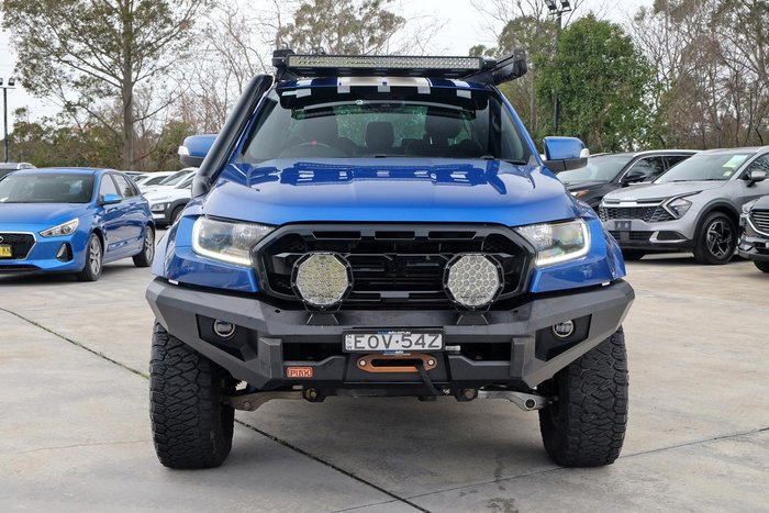 2019 Ford Ranger Raptor PX MkIII MY19 4X4 Dual Range Lightning Blue