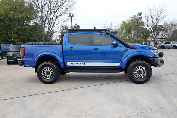 2019 Ford Ranger Raptor PX MkIII MY19 4X4 Dual Range Lightning Blue
