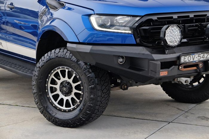 2019 Ford Ranger Raptor PX MkIII MY19 4X4 Dual Range Lightning Blue