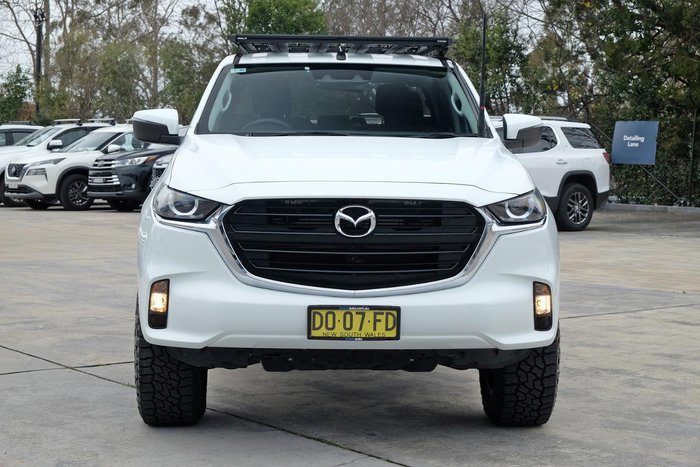 2022 Mazda BT-50 XS TF 4X4 Dual Range Ice White