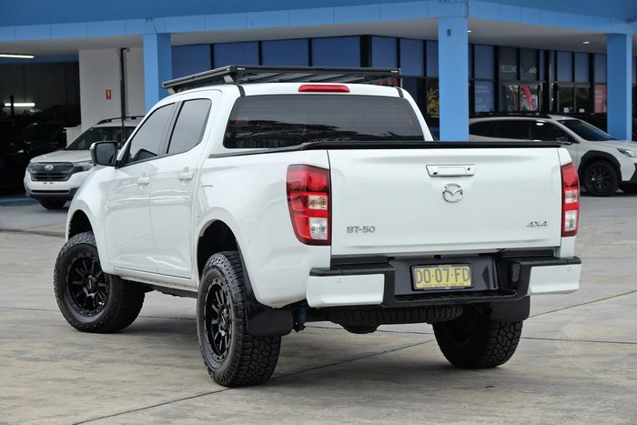 2022 Mazda BT-50 XS TF 4X4 Dual Range Ice White
