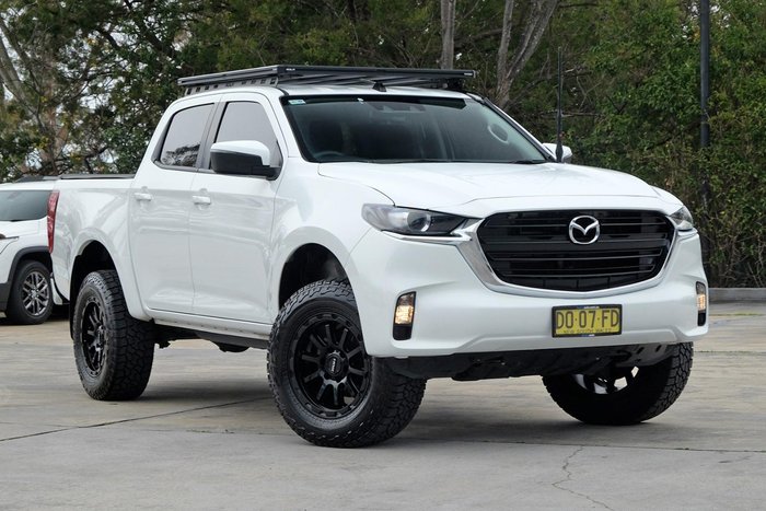 2022 Mazda BT-50 XS TF 4X4 Dual Range Ice White