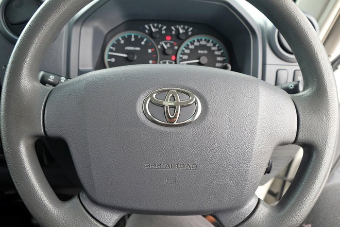 2019 Toyota Landcruiser GXL VDJ76R 4X4 Dual Range French Vanilla
