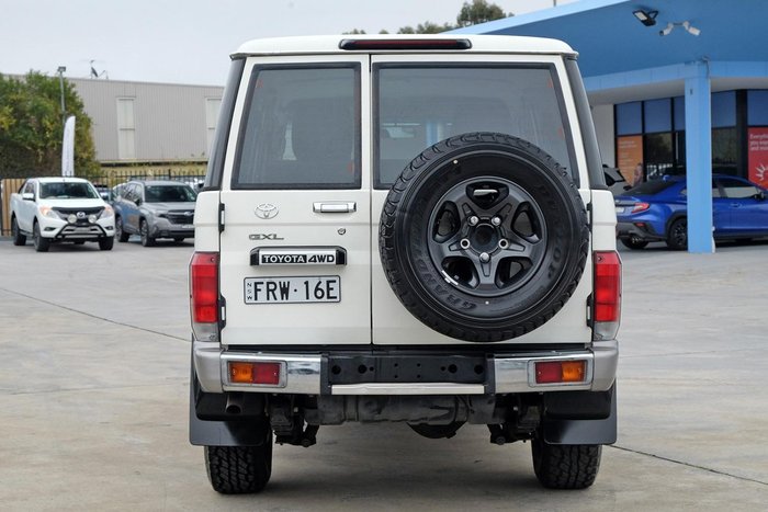 2019 Toyota Landcruiser GXL VDJ76R 4X4 Dual Range French Vanilla