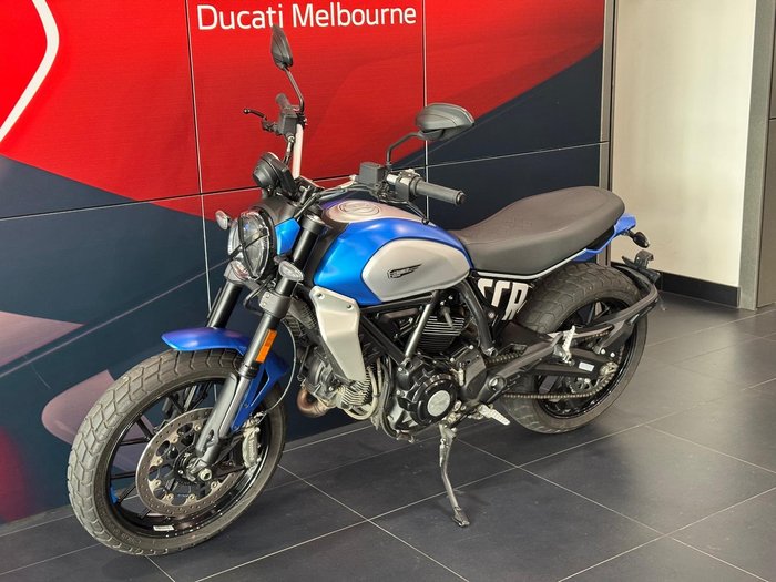 2024 Ducati Scrambler ICON Scrambler Blue