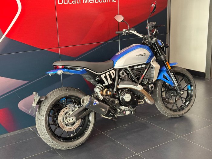 2024 Ducati Scrambler ICON Scrambler Blue
