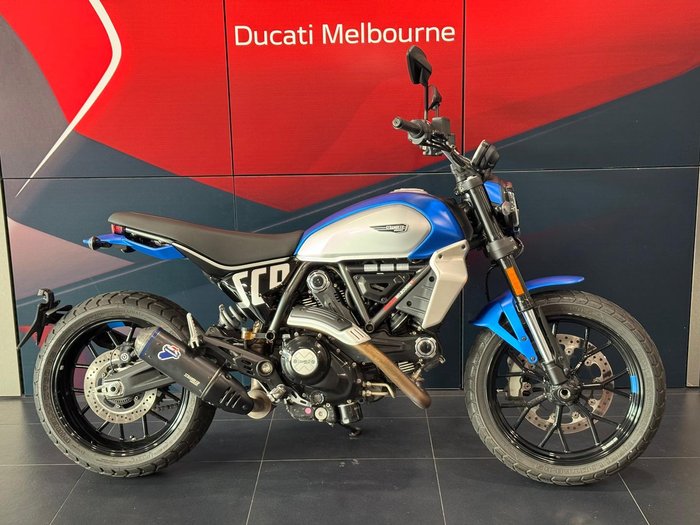 2024 Ducati Scrambler ICON Scrambler Blue