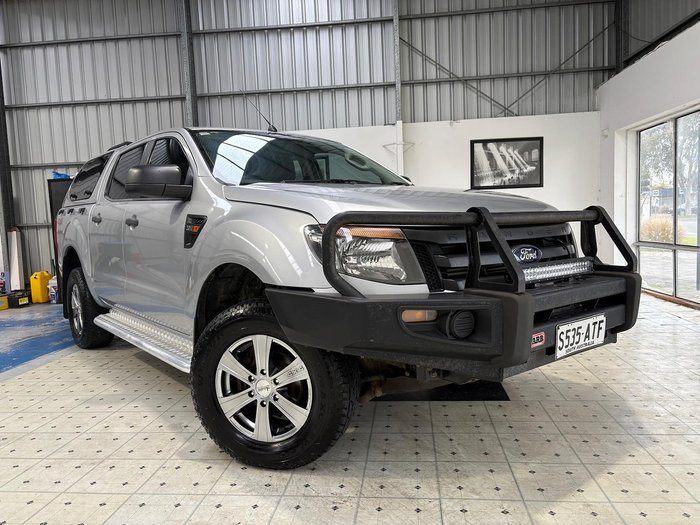 2012 Ford Ranger XL PX 4X4 Dual Range Highlight Silver