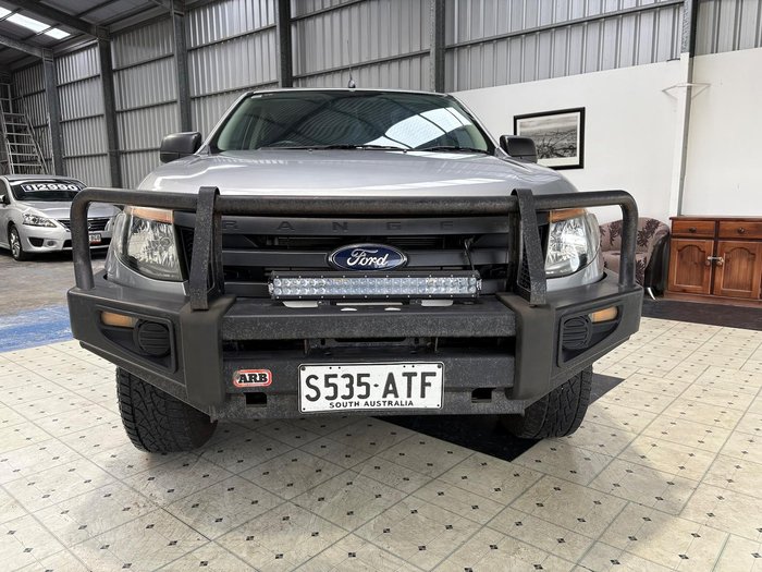 2012 Ford Ranger XL PX 4X4 Dual Range Highlight Silver