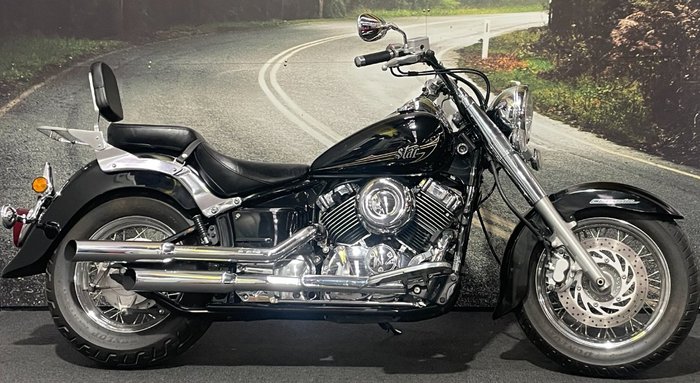 2014 Yamaha XVS650A V-STAR CLASSIC Black