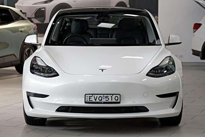 2022 Tesla Model 3 Rear-Wheel Drive Pearl White
