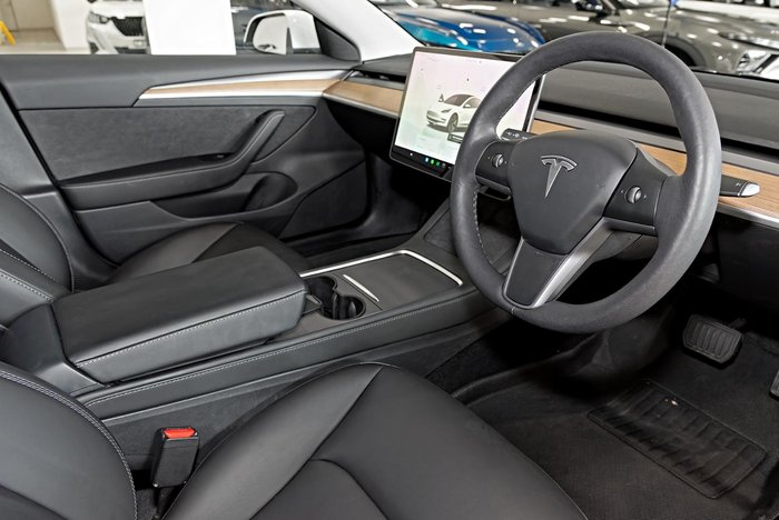 2022 Tesla Model 3 Rear-Wheel Drive Pearl White