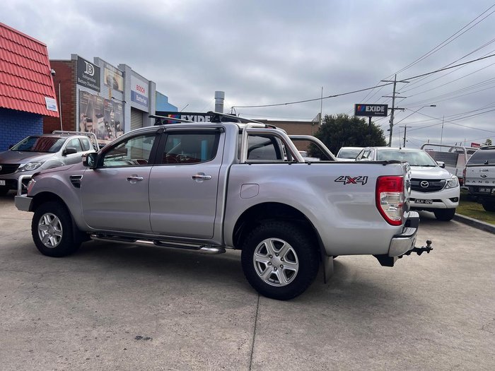 2014 Ford Ranger XLT PX 4X4 Dual Range Highlight Silver