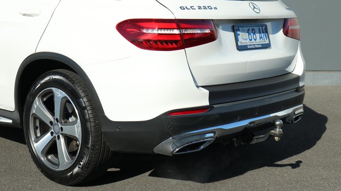 2016 Mercedes-Benz GLC-Class GLC220 d X253 Four Wheel Drive Polar White