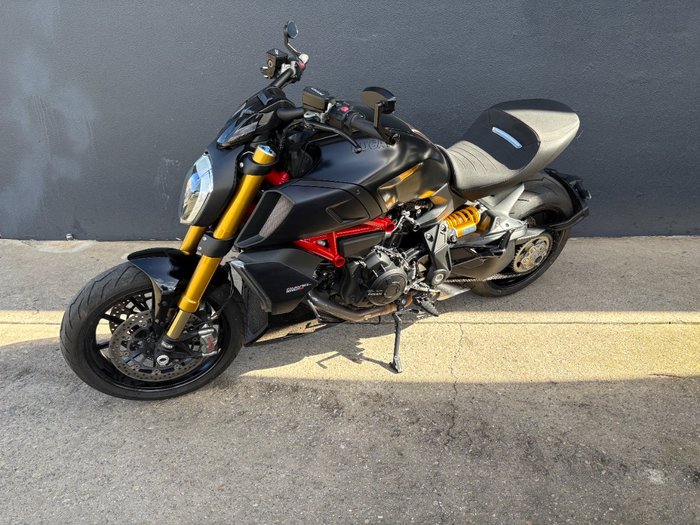 2022 DUCATI DIAVEL 1260 S (SGREY/ TBLACK) BLACK