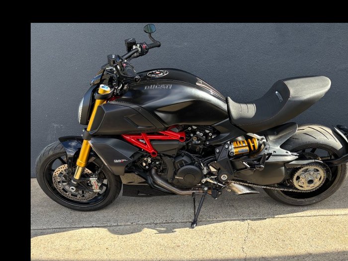 2022 DUCATI DIAVEL 1260 S (SGREY/ TBLACK) BLACK