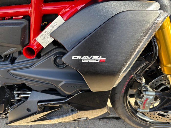2022 DUCATI DIAVEL 1260 S (SGREY/ TBLACK) BLACK