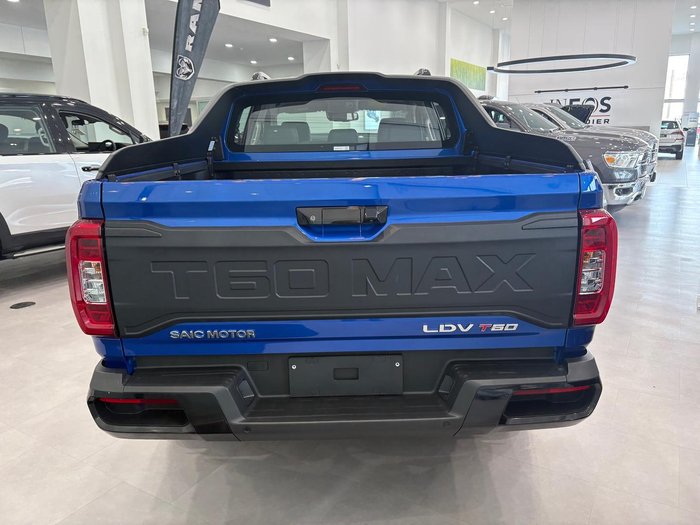 2024 LDV T60 Max PLUS SK8C MY24 4X4 Dual Range Jewel Blue